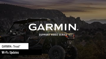 Support: Wi-Fi® Updates on a Garmin Tread™