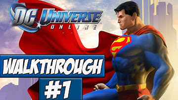 DC Universe Online Walkthrough Ep.1 w/Angel - Character Creation!