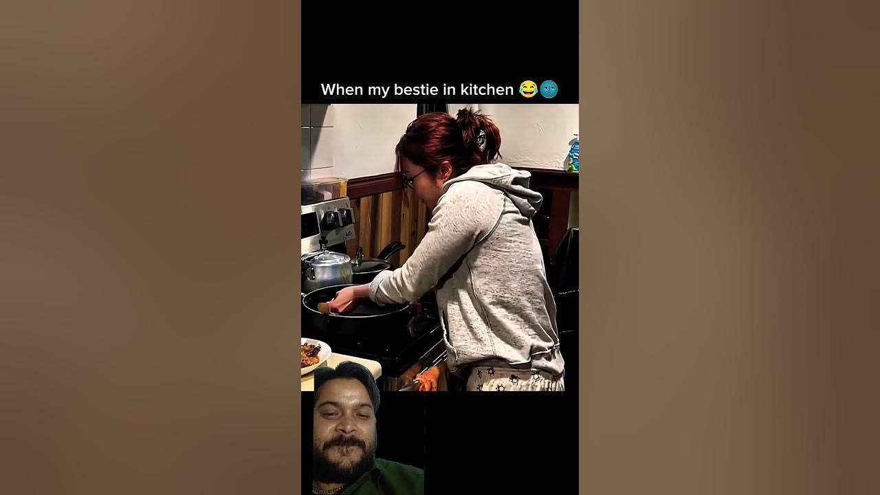 When my bestie in kitchen 😂 | Sapphire | Ed Sheeran x Arijit Singh | 4K Reel