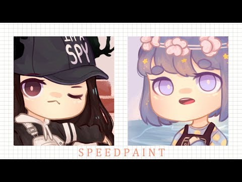 speedpaint dibujo estilo anime personaje de roblox drawing anime style roblox character galo