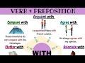 Verb and Preposition Collocations Quiz