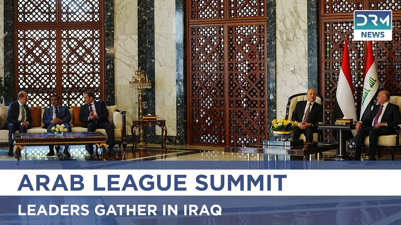 LIVE: Arab League Summit Begins in Baghdad | Leaders Tackle Gaza ...