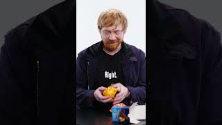 Rupert Grint gets excited over his fave British chocolate 😋