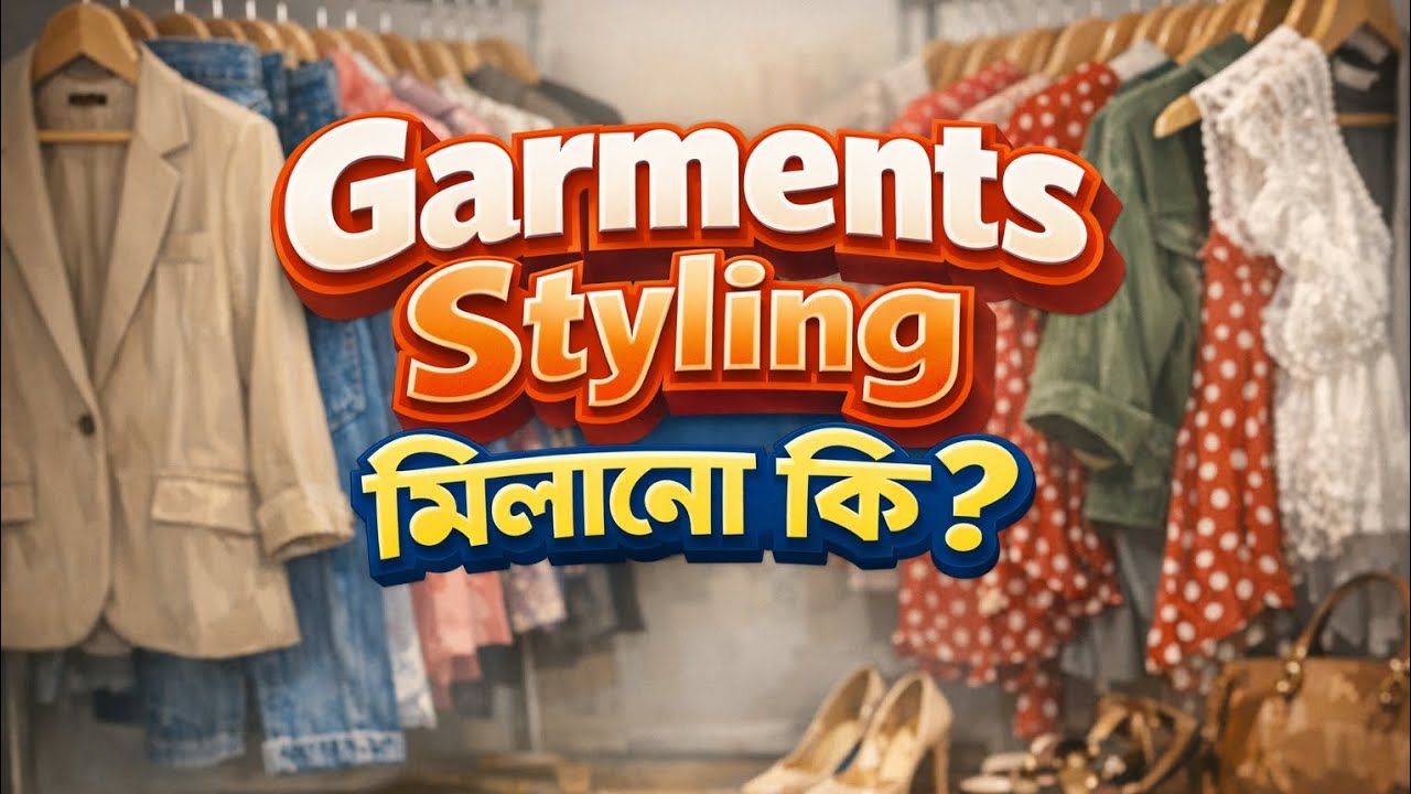 গার্মেন্টসে Styling কি? চলুন বিস্তারিত জেনে নেই।