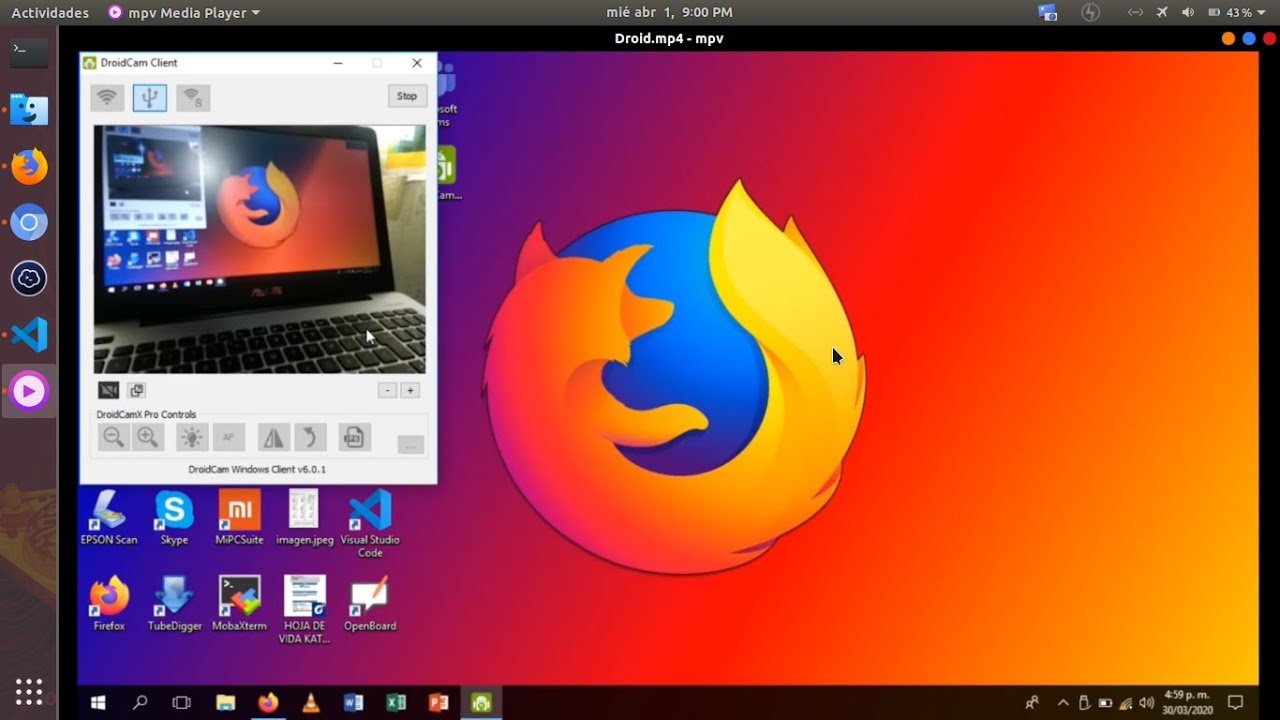 Droidcam Obs Studio Droidcam Pc 32 Bits Windows 10 Android Phone