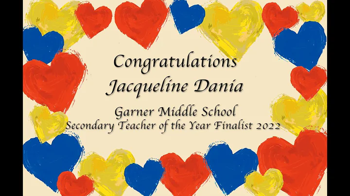 Jacqueline Dania, Garner Middle School, Secondary ...