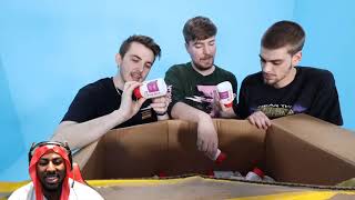 MR BEAST Bought The World's Largest Mystery Box! ($500,000) **REACTION**