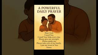 A Daily Prayer for Kids and Families | Trust God Every Morning 🙏