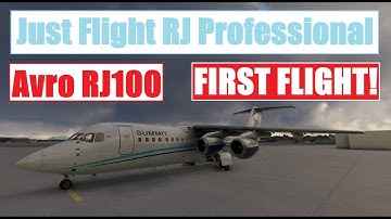 *First Flight* in the RJ Professional for Microsoft Flight Simulator 2020