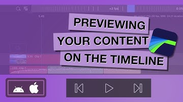Previewing Your Content on the LumaFusion Timeline