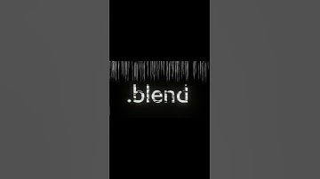 Falling text animation in blender