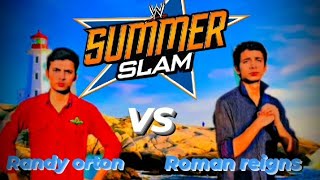 Roman reigns vs randy orton summer slam 2014 full match #wrestlingindia