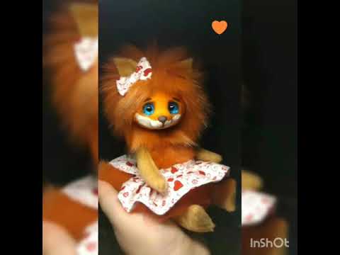 Игрушки ручной работы. Красивые игрушки. Лисичка. 🦊