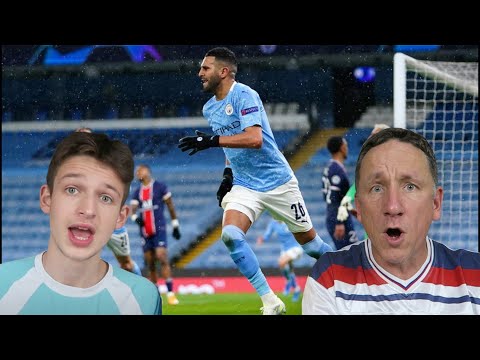 MAN CITY 2-0 PSG HIGHLIGHTS REACTION - Champions League