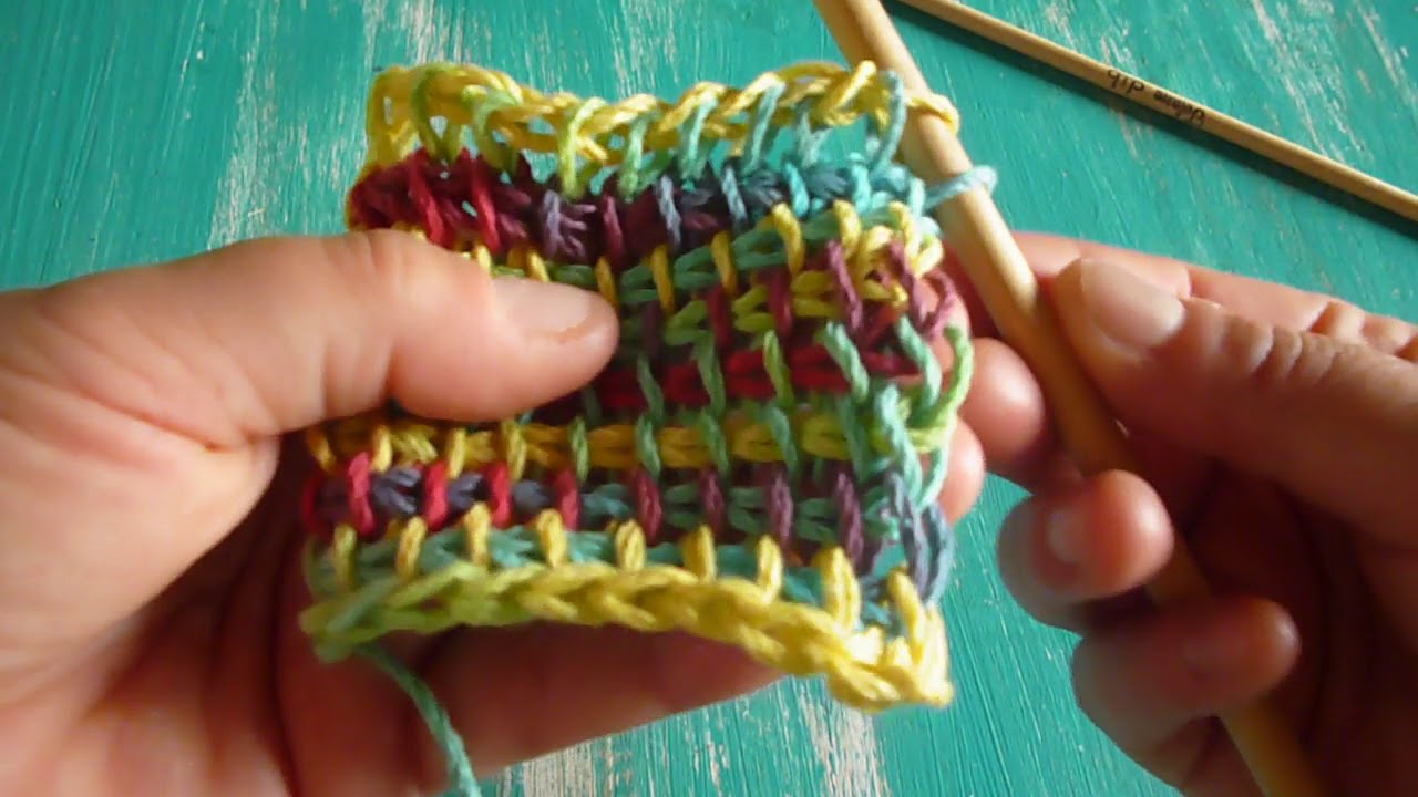 PUNTO TUNECINO TIPS PARA QUE NO SE ENROLLE