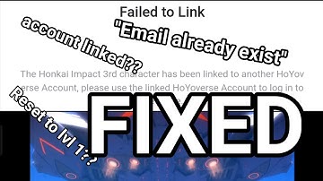 (Read Description before you watch) [Honkai Impact 3rd] Hoyoverse account bind Failed to link