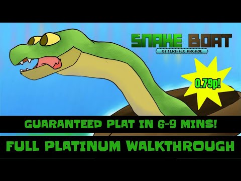 Snake Boat - Platinum Walkthrough. Trophy Guide. 6-9 min plat guaranteed! PS4