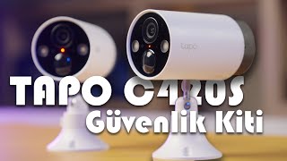 Tp-Link Tapo C420S2 Güvenlik Kamera Kiti