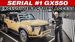Watch The FIRST 2024 Lexus GX550 Get Built on the Toyota Assembly Line | Capturing Car Culture