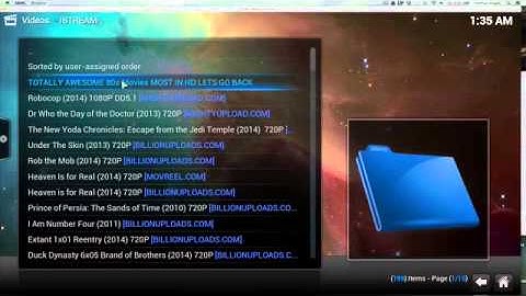 morepower playlists in CLIQ, istream and navix