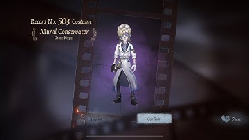 Identity V | “Mural Conservator” Andrew Logic Path Skin Gameplay