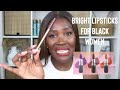 Bright lipsticks for dark skinned women