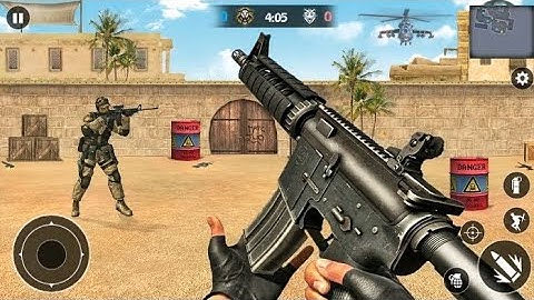 FPS Commando Shooter Offline Shooting Game _ Android Gameplay