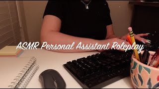 ASMR Personal Assistant Roleplay | Soft-Spoken, Typing, Paper Sounds, Personal Attention screenshot 4