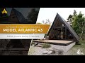 A-FRAME NORDIC HOUSES - Model Atlantic 43 | Vaša prava kuća iz snova