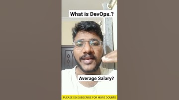 DevOps : Part5 #shorts #ytshorts #devops #devopssalary #averagesalary#grstalks #whatisDevops #telugu