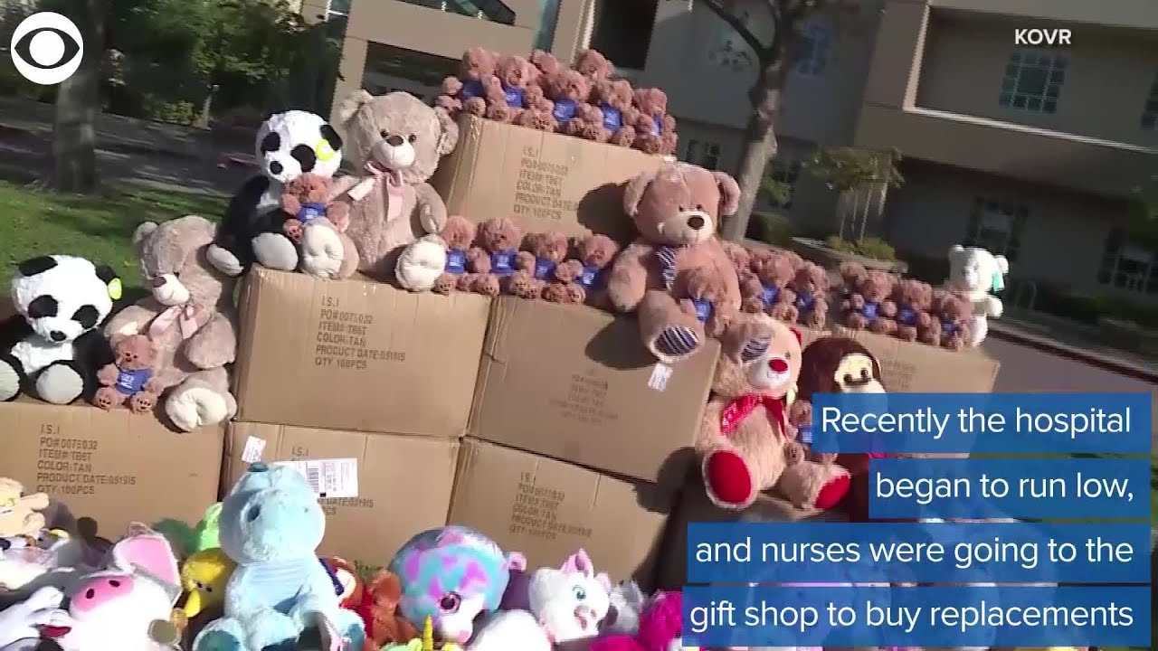 stuffed animal delivery to hospital