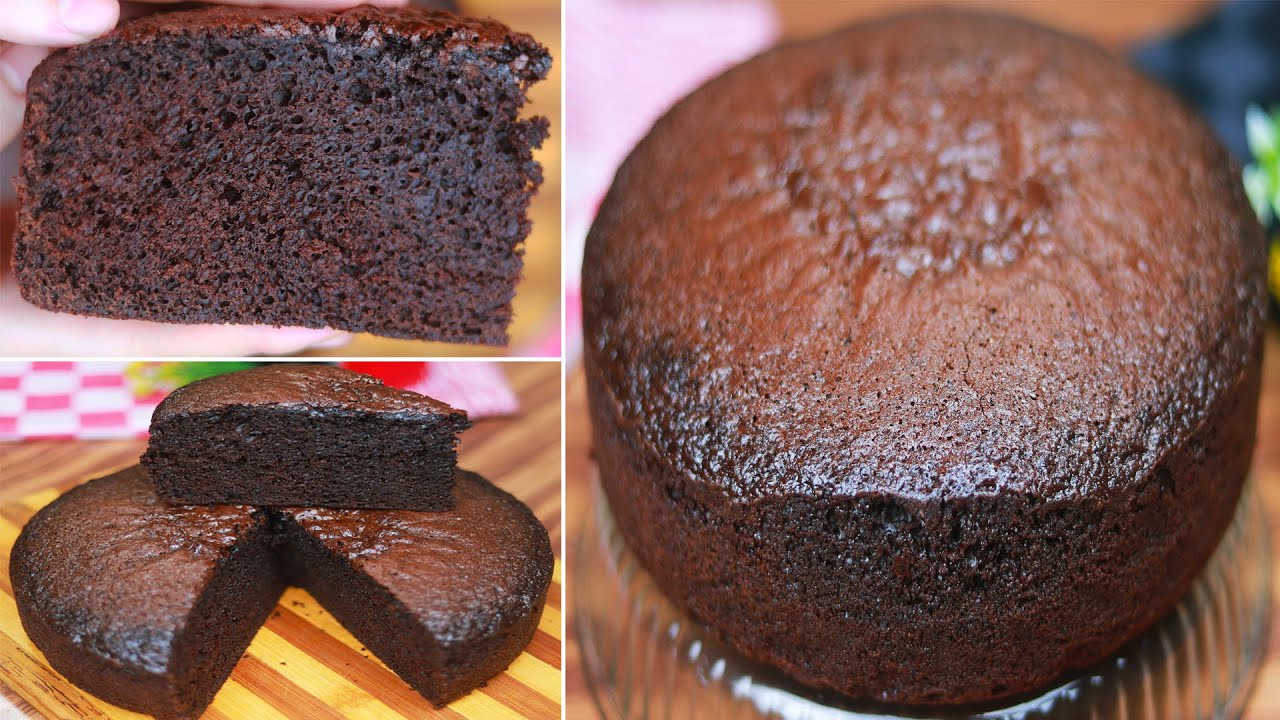 ازاي تعملي كيكة شوكولاتة هشة ومنفوشة بمنتهى البساطة وبدون اي فزلكة