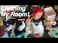 CLEANING MY MESSY ROOM!! (Again) SATISFYING TIMELAPSE!!