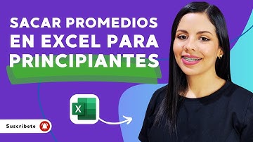 Cómo SACAR un PROMEDIO en Excel FÁCIL y RÁPIDO | ✨Guía para principiantes🤔