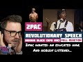 2PAC WANTED AN EDUCATED WAR, WHO ANSWERED? | 2PAC REVOLUTIONARY SPEECH Black Expo | FULL REACTION