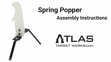 AR500 Spring Popper - Assembly Instructions - Atlas Target Works