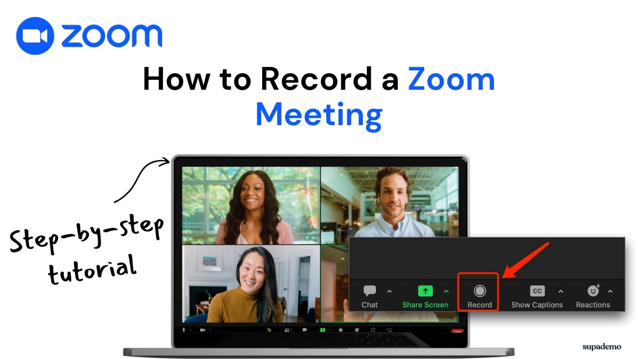 How to Record a Zoom Meeting - YouTube