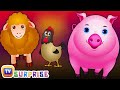 ChuChu TV Surprise Eggs Nursery Rhymes Toys | Wheels on the Bus | Farm Animals and Animal Sounds
