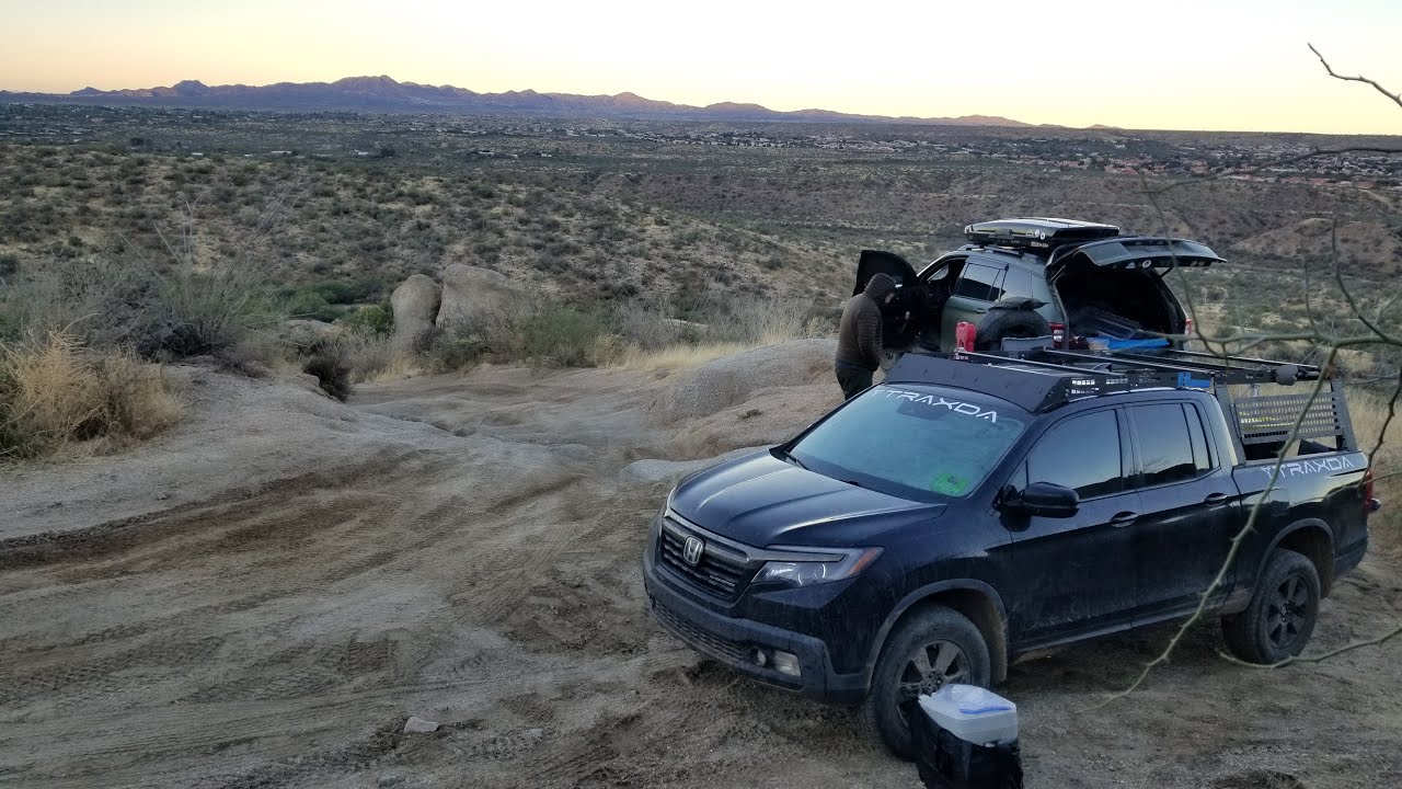 The Traxda Ridgeline with a 