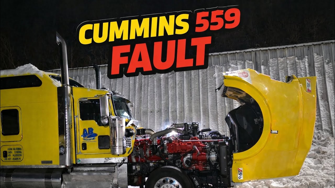 Cummins ISX15 559 fault code
