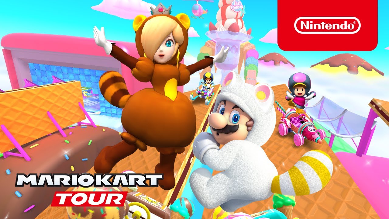 Mario Kart Tour - Super Mario Kart Tour Trailer 
