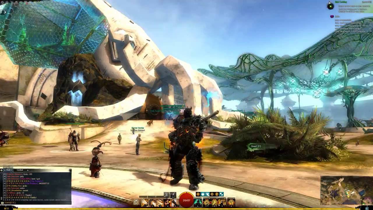 Guild Wars 2 (GW2) Crafting Legendary Rifle The Predator 1440p