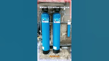 Water filtration system for home | #shortsvideo #waterfilters #alphachannel