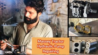 Massey Millat  Tractor hydraulic pump Repairing | Pump Repairing Ka Treeqa