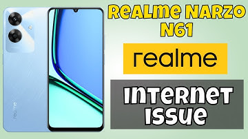 Internet Not Working And Internet Connection problem Realme Narzo N61 || How to solve internet issue