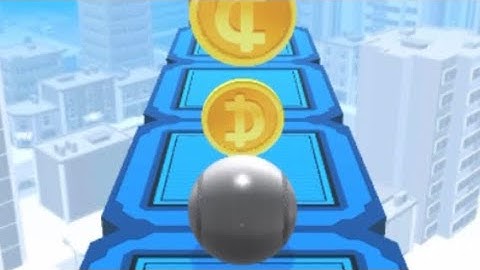 SKY ROLLING BALL 3D -All Levels (Levels 110)/Gameplay IOS  .