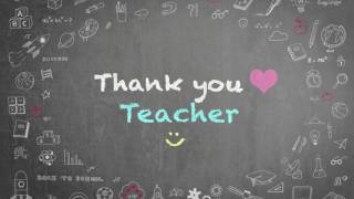 Video thumbnail of "Thank You Teacher [Official Lyric Video] - Chris Neptune"