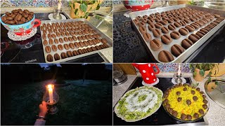 يومي يبدأ من الخامسة فجرا‼️ كوكيز القهوة بالثلج أكيد ريحة البيت غير😍 ☕️ رز بالخضار مع كرات اللحمة👌