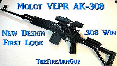 First Look!! VEPR AK-308 in .308 Win Made by Molot  - TheFireArmGuy