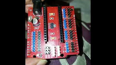 Defective Arduino Nano expansion board